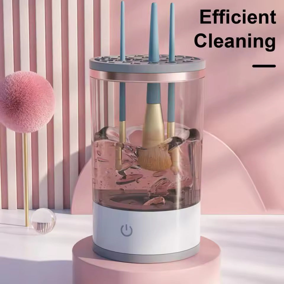 Limpiador Eléctrico de Brochas de Maquillaje, Recargable, 7000 RPM, Portátil