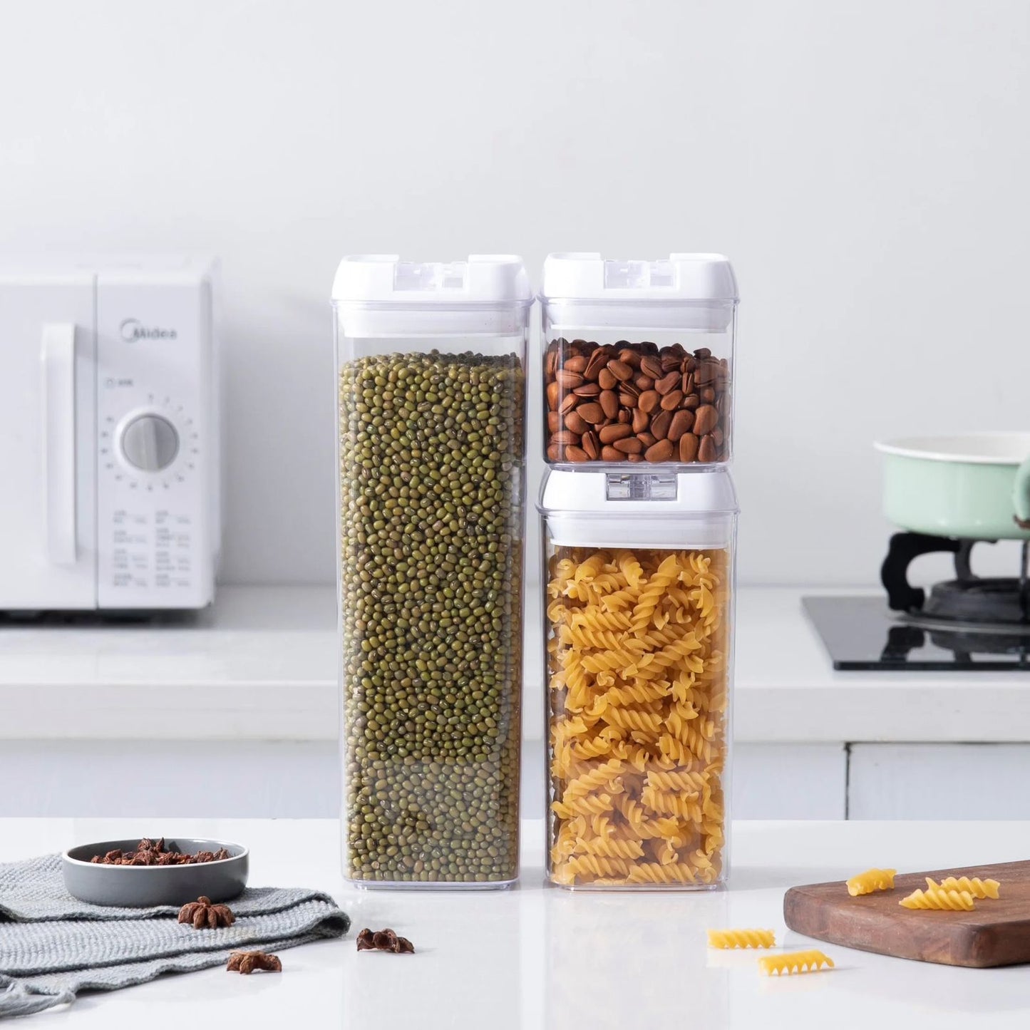 Set Recipientes Para Comida de 7 Piezas
