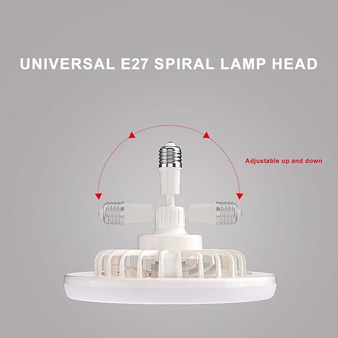 Ventilador Luz LED