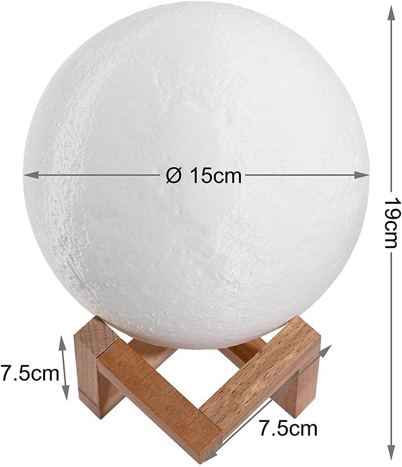 Lampara Difusor Lunar