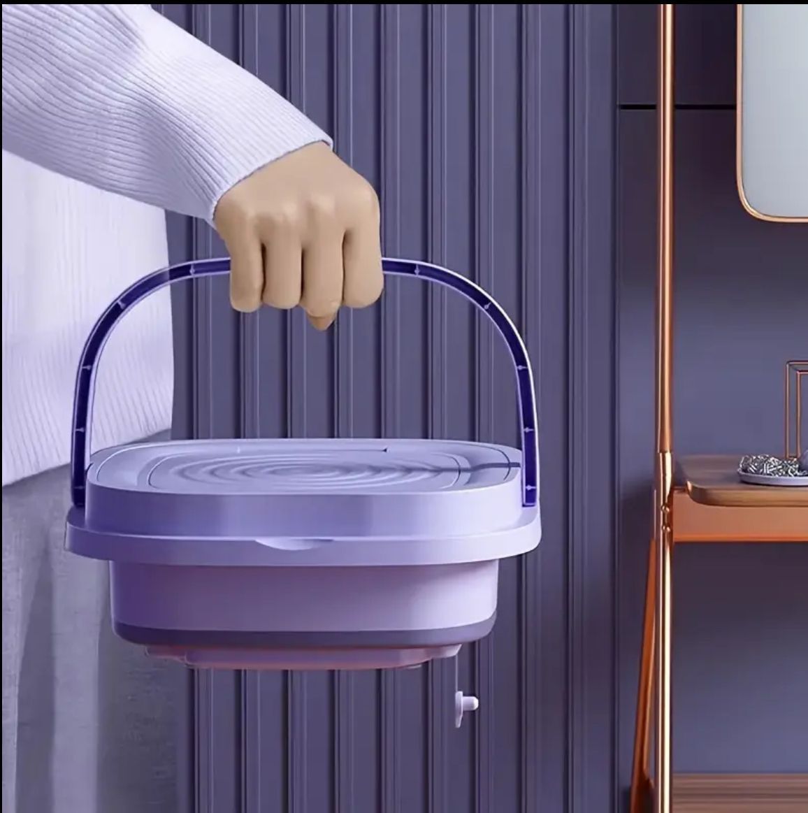 Mini Lavadora Multiusos