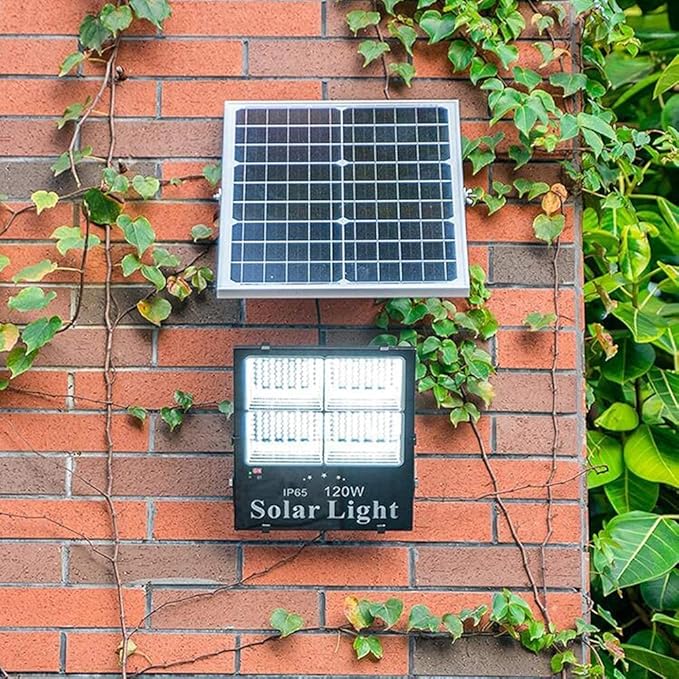 Reflector con panel solar