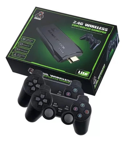 Consola Retro Game Stick M8 con +10.000 Juegos, Diversión Clásica para Todos en Casa