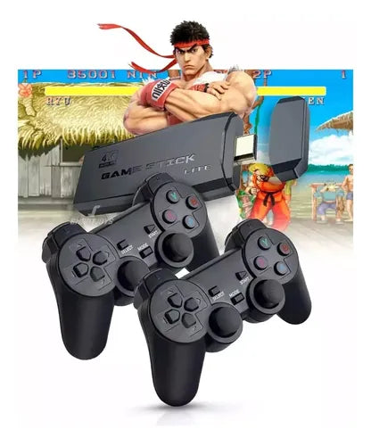 Consola Retro Game Stick M8 con +10.000 Juegos, Diversión Clásica para Todos en Casa