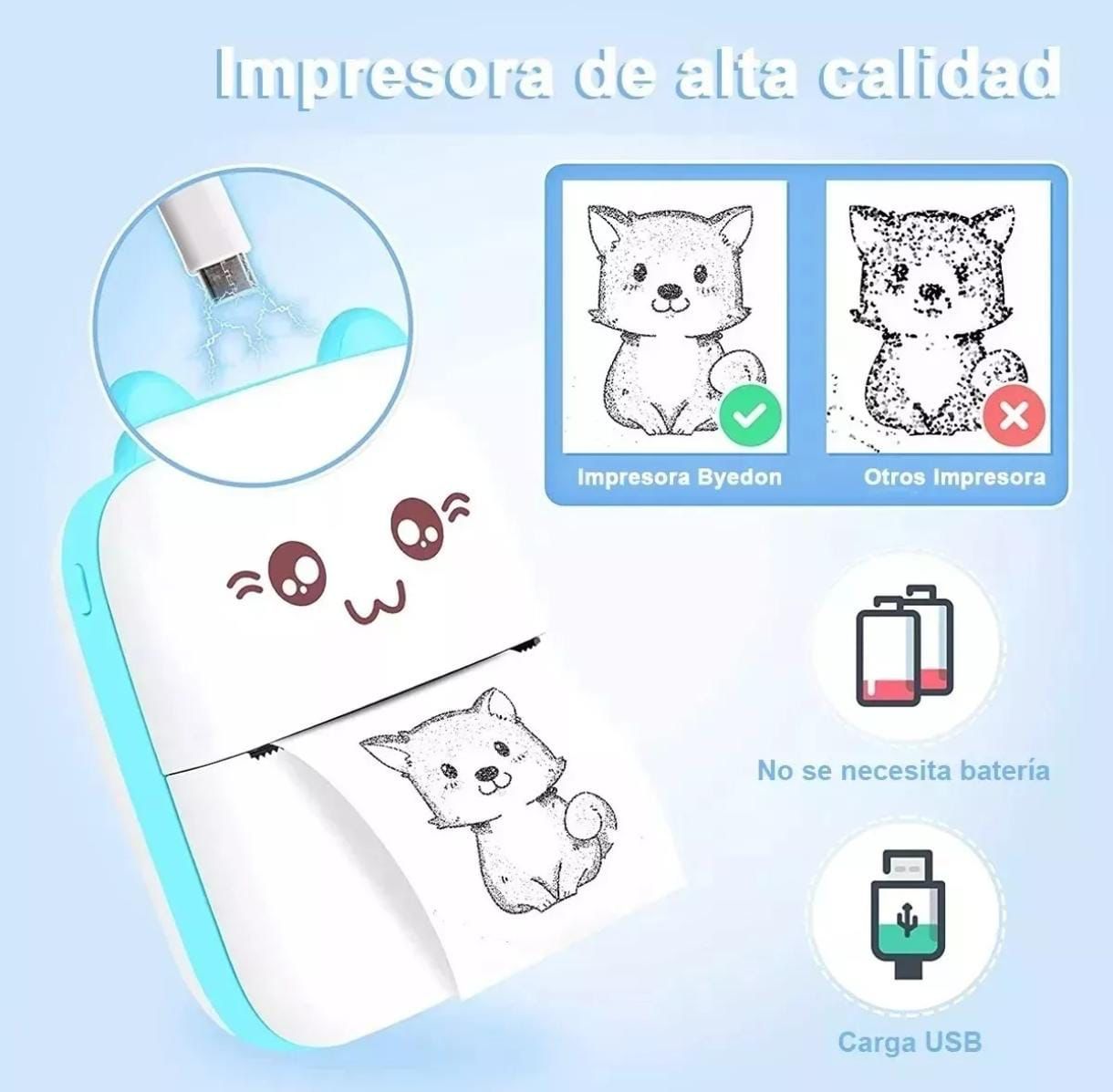Mini Impresora Portátil
