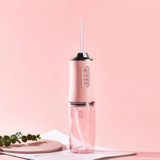 Irrigador Bucal Dental Eléctrico, 4 Boquillas, Limpieza Profunda, Ortodoncia, Encías Sensibles