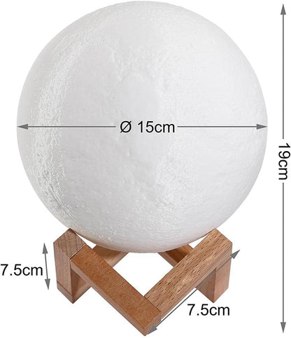 Lampara Difusor Lunar