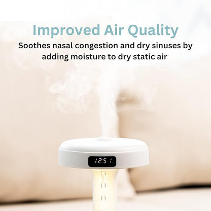 Difusor de Aromas y Humidificador Ultrasónico Antigravedad, Relajación y Aire Puro en Casa