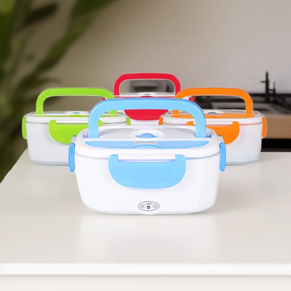 Lonchera Eléctrica Térmica Portátil, Calentador Comida, Auto y Oficina, Ahorro de Energía