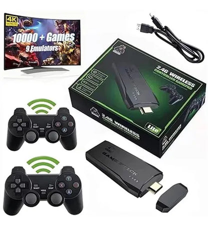 Consola Retro Game Stick M8 con +10.000 Juegos, Diversión Clásica para Todos en Casa