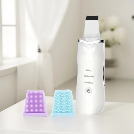 Limpiador Facial Ultrasónico Lifting, Masajeador Facial, Recargable USB