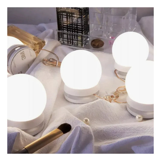 Luces para Espejo de Tocador LED, Maquillaje Profesional, Fácil Instalación
