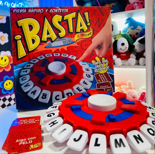 BASTA Juego de Palabras Rápidas Mental y Creatividad para Familia y Amigos