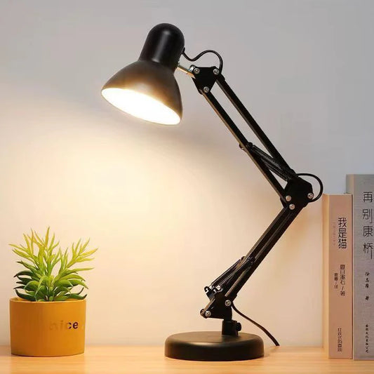 Lámpara de Escritorio LED Plegable 360°, Protección Ocular, Portátil, Eficiente