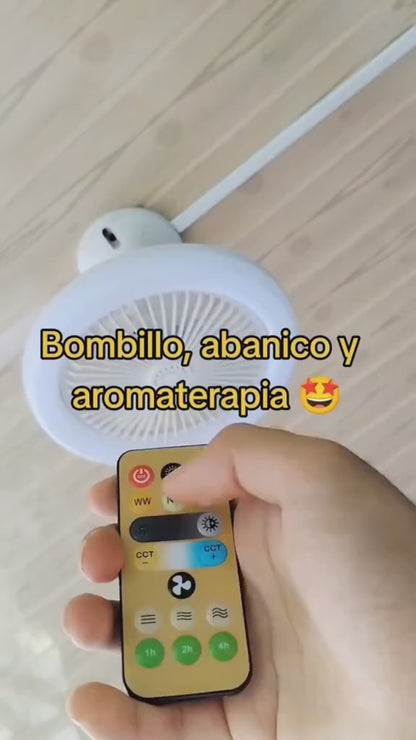 Ventilador Luz LED