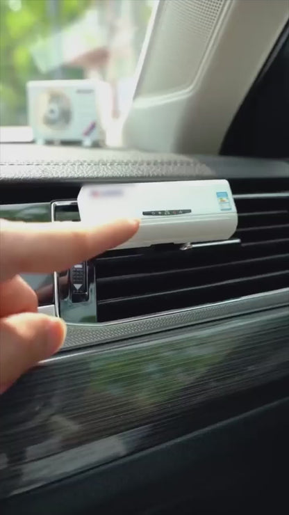Difusor Solar para Carro estilo Aire Acondicionado, Ambientador Solar para Carro con Esencia